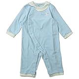 《H28年秋冬物》(日本製) Pample Mousse(パンプルムース) ベロア衿付きカバーオール 80cm/SA NO.DP-63556