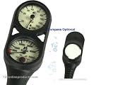 XS Scuba Standard Depth And Pressure Gauge Console