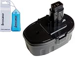 iTEKIRO 18V 2000mAh Ni-Cd Battery for Dewalt DC9096, DE9039, DE9095, DE9096, DE9098, DE9503, DW9095, DW9096, DW9098, DW999, DW999K, DW999K-2, DW999K2H, DW999KQ + iTEKIRO Mini Speaker