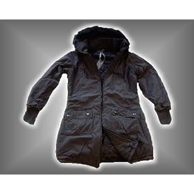 Hooch Mantel Fat Kat Long Jacket grau