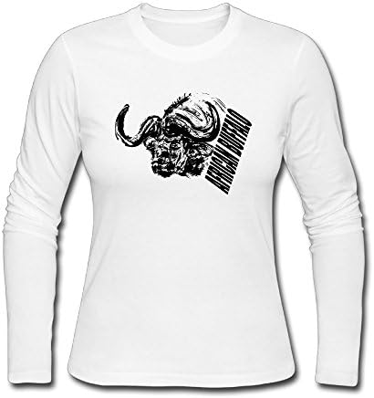 African Buffalo Store218 African Buffalo Normal fit Long Sleeve Lady Tshirt