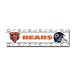 Chicago Bears NFL Self Stick Wall Border