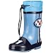 Gummistiefel (PVC-frei) aus Naturkautschuk mit Textilfutter und herausnehmbarer Innensohle. 
Zus�tzlich mit Reflektoren f�r mehr Sicherheit bei Dunkelheit.