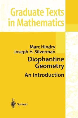 diophantine geometry an introduction graduate texts in mathematics