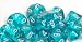 Translucent 16mm Polyhedral Teal/white d10 Dice