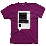 OMG WTF BBQ Fine Jersey T-Shirt, Raspberry, S