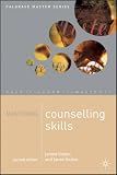 Mastering Counselling Skills (Palgrave Master),
Lindon J