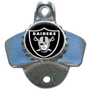 NFL Football Oakland Raiders Wall Mount Bottle Opener