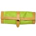 Travel Jewelry Roll Up Leather Compact Lime