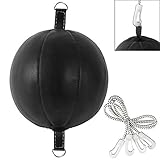 Boxing Speedball Double Endded Ceiling To Floor MMA Punching Ball With Straps