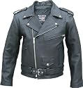 Mens NAKED Cowhide Leather Motorcycle Jacket Full sleeve Zipout Liner Full removable belt 42