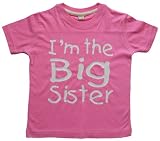 I'm the Big Sister' Fuchsia t-shirt