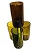 Refresh Glass Recycled Wine Bottle Glassware, 16-Ounce, 4-Pack