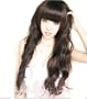Beautiful Fashion Imitate Dark Brown Hair Wig Fashion Health Women's Full Wigs (Model:jf010238)