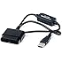 Sony Playstation 2 PS2 Controller to USB Adapter Converter for PS3 & Windows PC