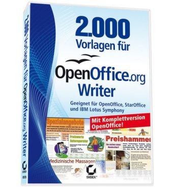Cover image : 2.000 Vorlagen für OpenOffice Writer