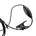 HQRP External Ear Loop 2-Pin Headset with Push-to-talk Microphone for Motorola GTI, GTX, LTS-2000, VL-130, PMR-446, ECP-100, PR-400, Mag One BPR-40, EP-450, AU-1200, AV-1200 + HQRP UV Meter
