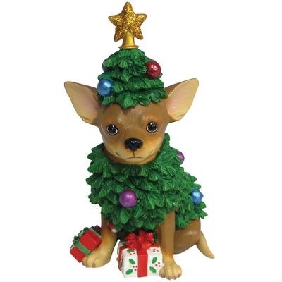 Aye Chihuahua Christmas Tree Figurine Aye Chihuahua Christmas Tree Figurine