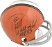 Paul Warfield Cleveland Browns Autographed Browns Mini Helmet with HOF83 Inscription