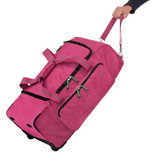 Travelite Rollenreisetasche Crinkle, Beere, Art.-nr. 6701-13, beere, 39x75x29, 76 liters, 6701-13