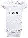 OWEN / Hurry Up - Name-series - White Or Blue Onesie / Baby T-shirt