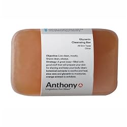 Anthony Logistics Glycerin Cleansing Bar Soap - Citrus