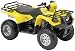 New Ray Toys Suzuki Vinson 500 1:12 Scale ATV Yellow