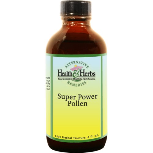Alternative Health & Herbs Remedies Super Power Pollen, 4-Ounce Bottle by Alternative Health & Herbs Remedies