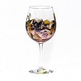 Hand Painted Tuscany Wine Glasses