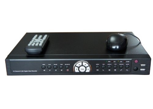 16 Channel CCTV Surveillance Security H.264 DVR w/ 1000GB HDD Internet Access, 3G Mobile Phone, iPhone, Blackberry, Android, Smart Phone View, Motion Detect