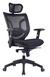 Eliza Tinsley Mesh High Back Executive Armchair with Integral Headrest BCM/K103/BK