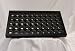 50 Gem Jar Tray with Magnetic See-Through Lid!! BLACK FOAM
