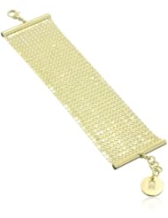 1AR by UnoAerre 18KT Gold Plated Glitter Bracelet