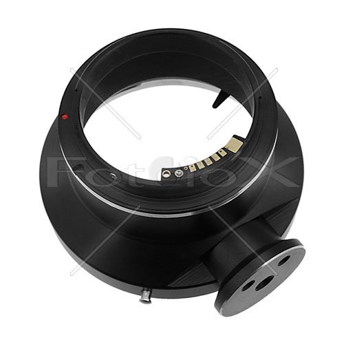 Fotodiox Pro Lens Mount Adapter with Dandelion AF Focus Confirmation Chip - Bronica SQ Lens to Canon EOS adapter, for Canon EOS 1d,1ds,Mark II, III, IV, 5D, MarK II, 7D, 10D, 20D, 30D, 40D, 50D, 60D, Digital Rebel xt, xti, xs, xsi, t1i, t2i, 300D, 350D, 400D, 450D, 500D, 550D, 1000D