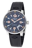 GV2 by Gevril Men's Stadium Automatic Stainless Steel Rubber Strap Watch #4009R