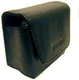 Electronics : Deluxe Tomtom One V4 Western Europe/regional leather carry case larger version to fit satnav with window mount. Duragadget® exclusive to Discount Satellite Navigation Ltd
