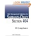 Risk Management Solutions for Sarbanes-Oxley Section 404 IT Compliance