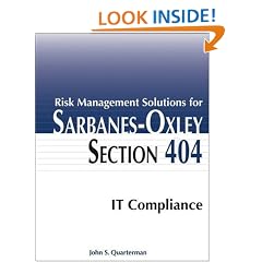 Risk Management Solutions for Sarbanes-Oxley Section 404 IT Compliance