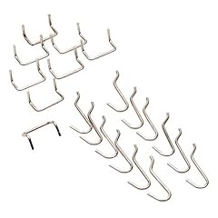 Lochwandhaken-Sortiment, StorePlus System M , 20 chrom, Pack mit 20 St�ck, verchromt