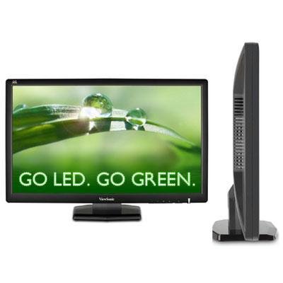 Viewsonic VX2703mh-LED 27 Widescreen LED Monitor 16:9 3ms 1920x1080 1200:1 DVI/HDMI/VGA Black On Sale