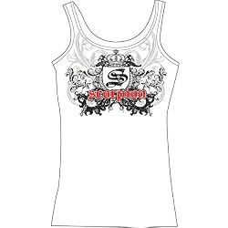 Scorpion Dynasty Women's Tank Casual Wear Shirt - White