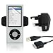 LAVA Protect and Charge Pack for iPod Nano 5G includes Clear Silicon Case, Sports Armband, Screen Protector, Home Charger and iPod Cable