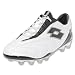 Lotto Fuerzapura L300 FG Soccer Shoes (Bright White/Black)