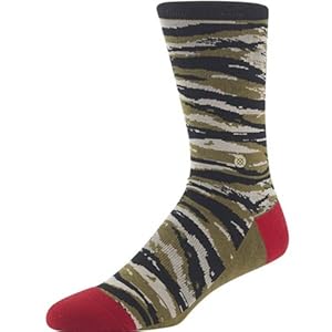 Stance Tiger Toe Socks - Men's ( sz. L/XL, Camo )