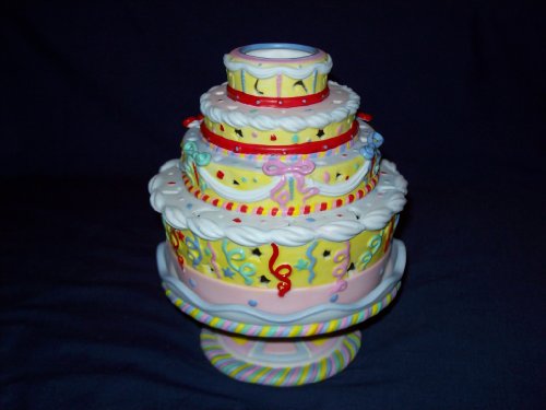PARTYLITE CELEBRATION CAKE TEALITE HOLDER