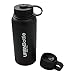 URBNBottle- Insulated Stainless Steel Water Bottle (32OZ Black), BPA Free, Sweat Free, Vacuum Sealed Double Wall Keeps Drinks Cold Or Hot For 12+ Hours