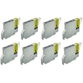Take4Less 8-Pack T060 T0601 T060120 BLACK Compatible Ink Cartridges for Epson C88 CX3800 CX3810