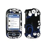 Midnight Flowers Design Hard Cover Crystal Case for Samsung Seek M350