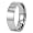 Flat High Polished Titanium Ring (7mm) - Size 13.0