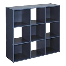 ClosetMaid 9 Cube Organizer Blue